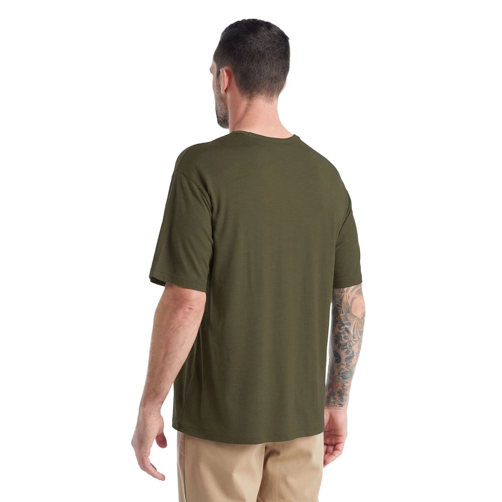 Icebreaker Mens Granary SS Pocket Tee - Image 3