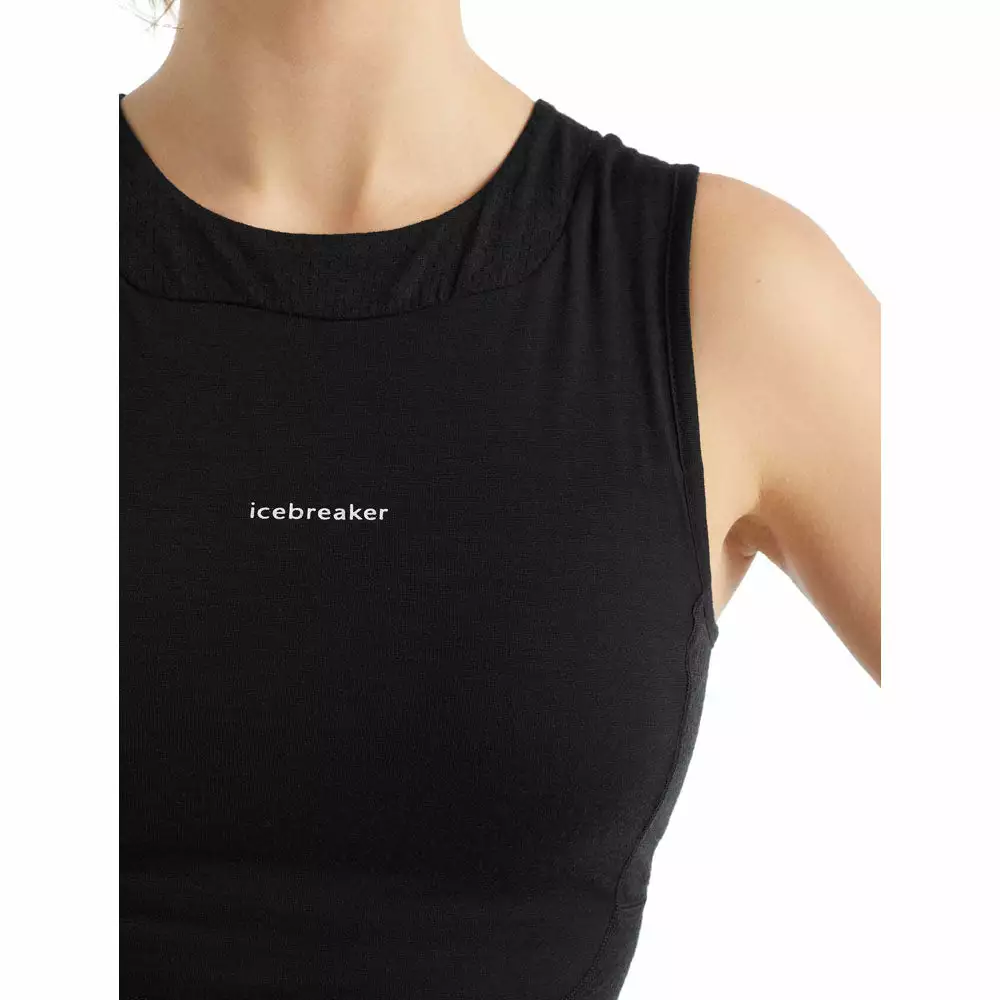 Icebreaker Zoneknit Cropped Bra-Tank Women - Image 2