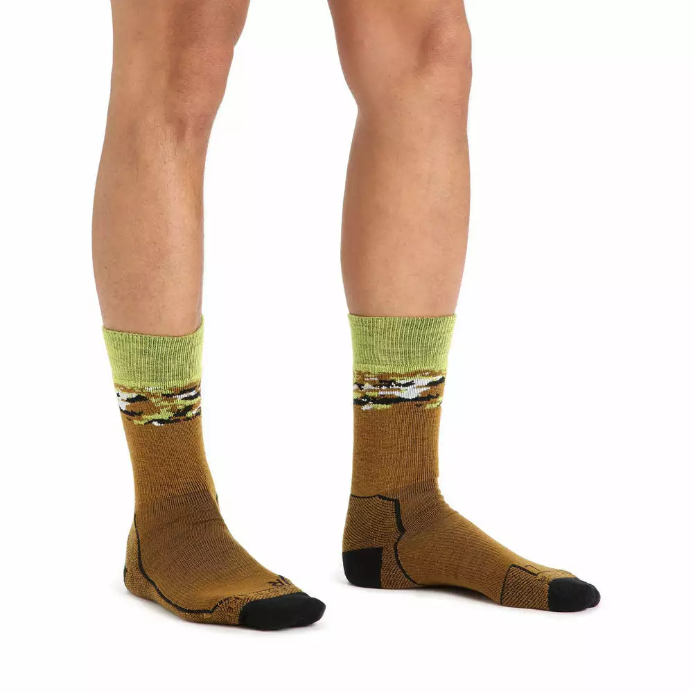 Icebreaker Mens Hike+ Medium Crew Sedimentary - Image 5