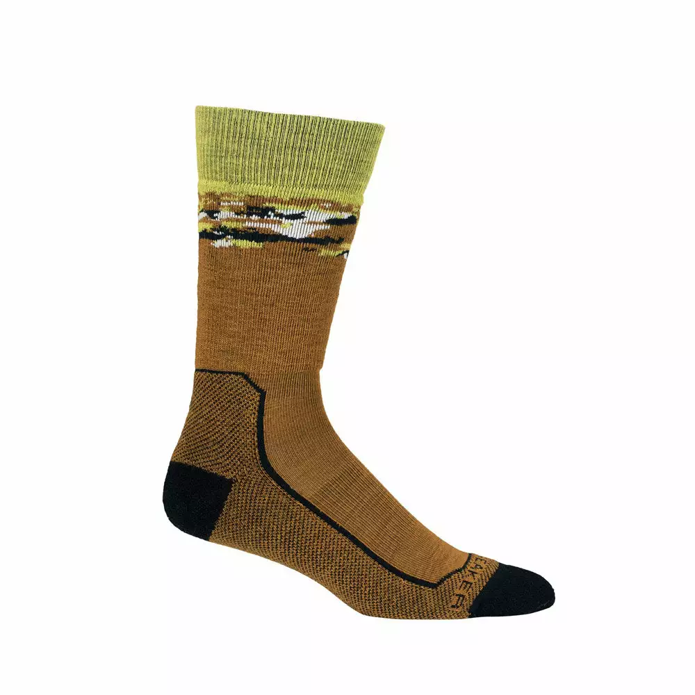 Icebreaker Mens Hike+ Medium Crew Sedimentary - Image 4