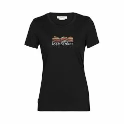 Icebreaker Womens Tech Lite II SS Tee Mountain Geology