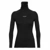 Icebreaker Womens Merino LS Roll Neck
