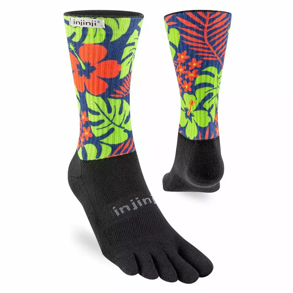Injinji Spectrum Trail Midweight Crew Socks - Image 2