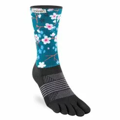 Injinji Spectrum Trail Midweight Crew Socks Womens