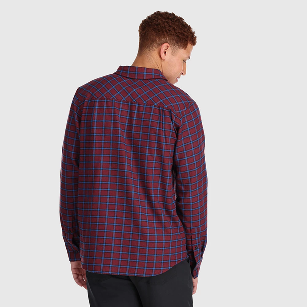 Outdoor Research Mens Feedback Lightweight Flannel Shirt - Image 3