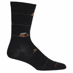 Icebreaker Lifestyle Ultralight Crew Backcountry Camp Socks Men