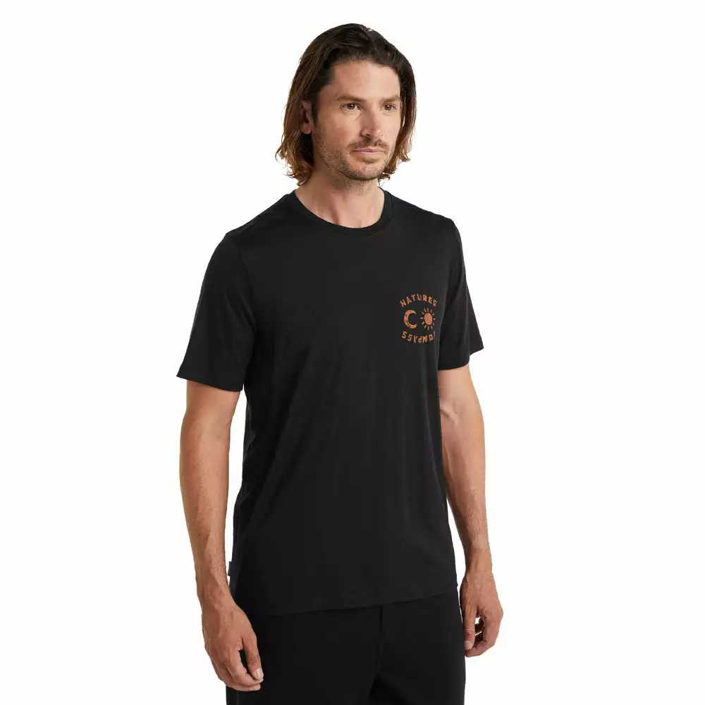 Icebreaker Tech Lite II SS Tee Nature's Compass Men - Image 3