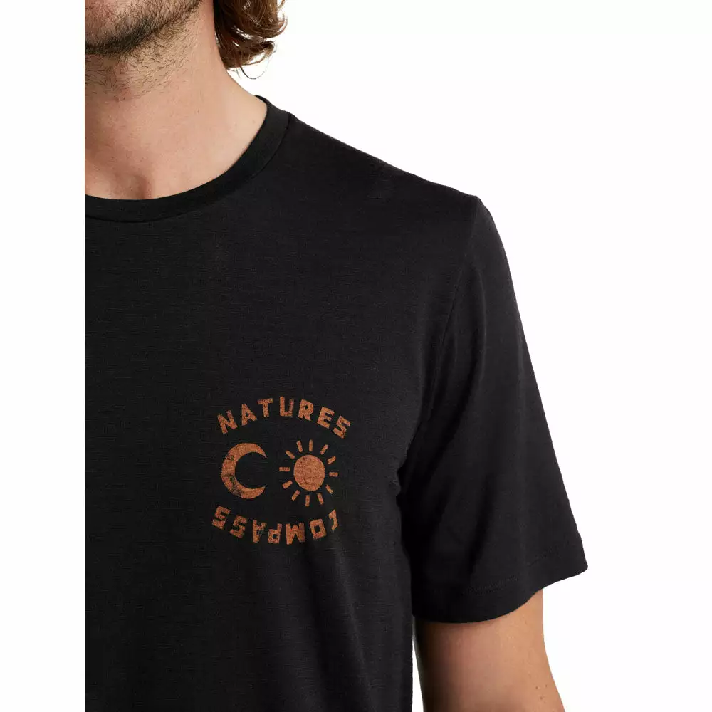 Icebreaker Tech Lite II SS Tee Nature's Compass Men - Image 6