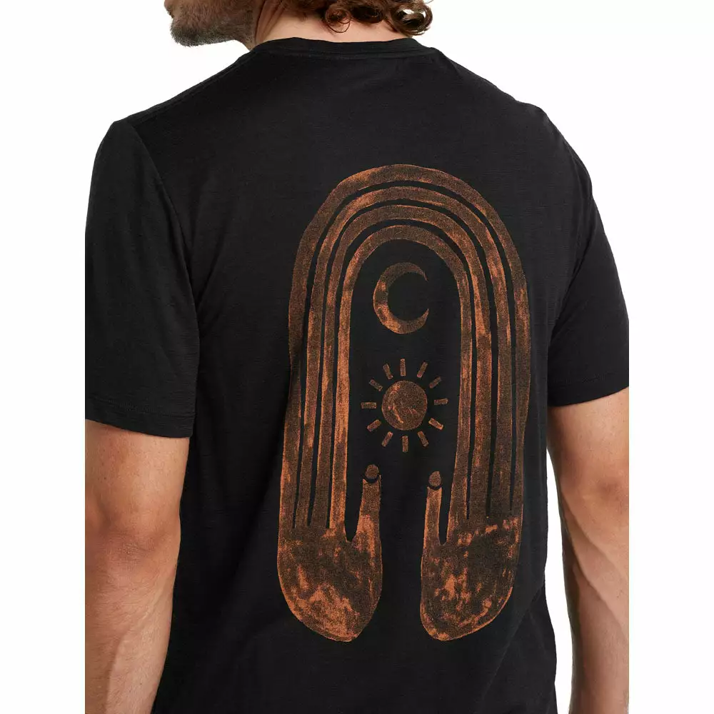 Icebreaker Tech Lite II SS Tee Nature's Compass Men - Image 7