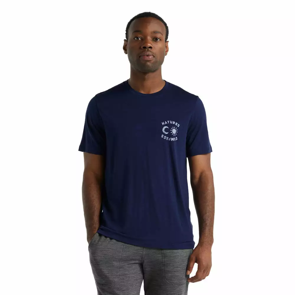 Icebreaker Tech Lite II SS Tee Nature's Compass Men - Image 8