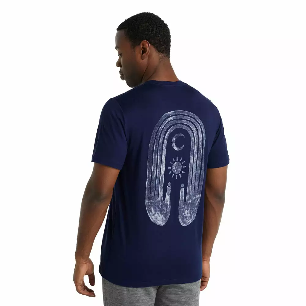 Icebreaker Tech Lite II SS Tee Nature's Compass Men - Image 11