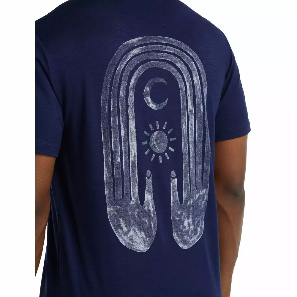 Icebreaker Tech Lite II SS Tee Nature's Compass Men - Image 13