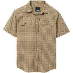 Prana Cayman S/S Plaid Shirt Men