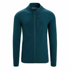Icebreaker Mens Descender Long Sleeve Zip