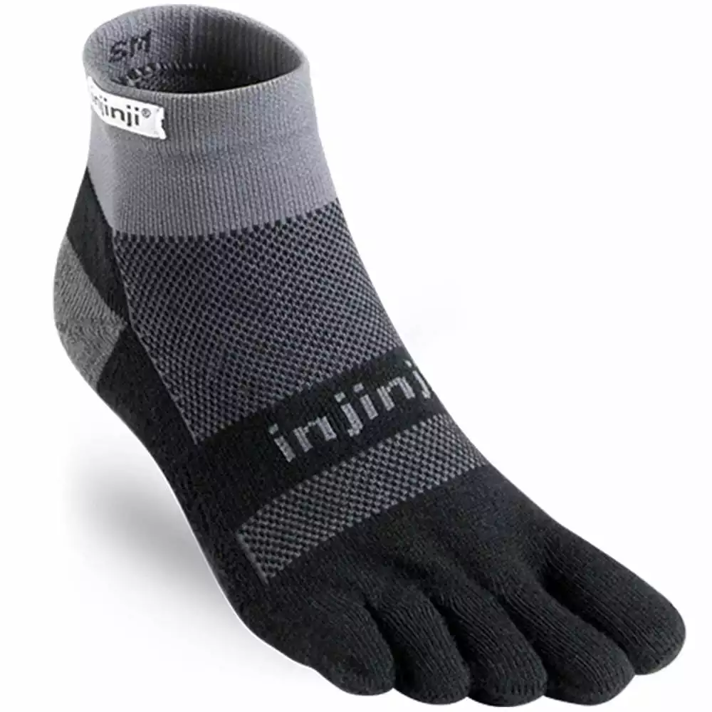 Injinji Run 2.0 Midweight Mini Crew Socks