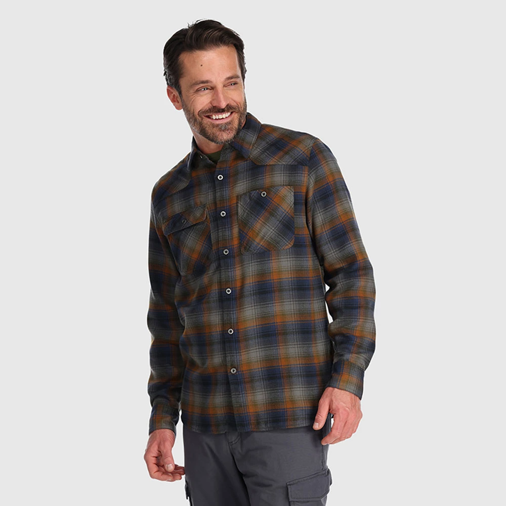 Outdoor Research Mens Feedback Flannel Shirt - Image 6