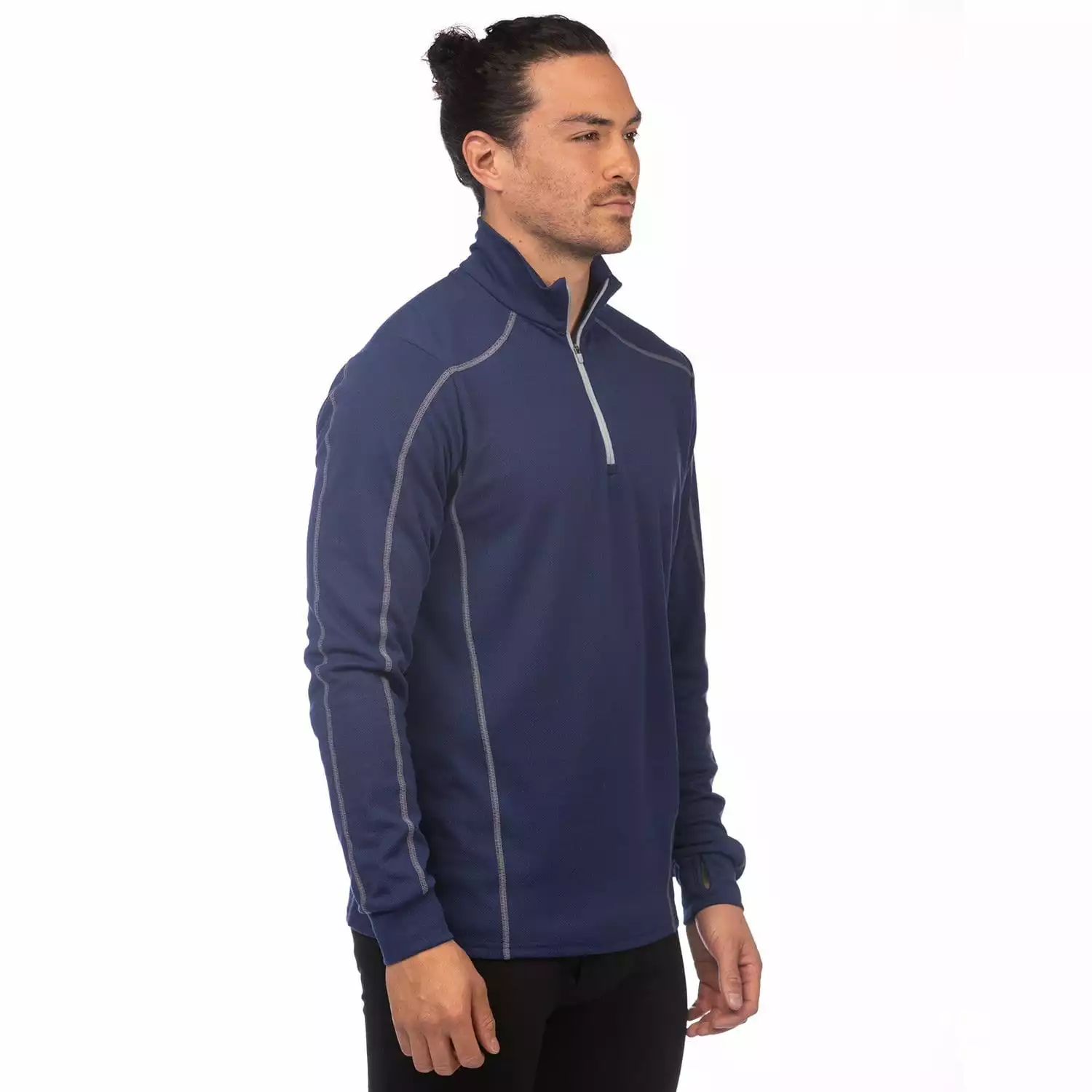 MONT Power Dry Long Sleeve Zip Polo Men - Image 4