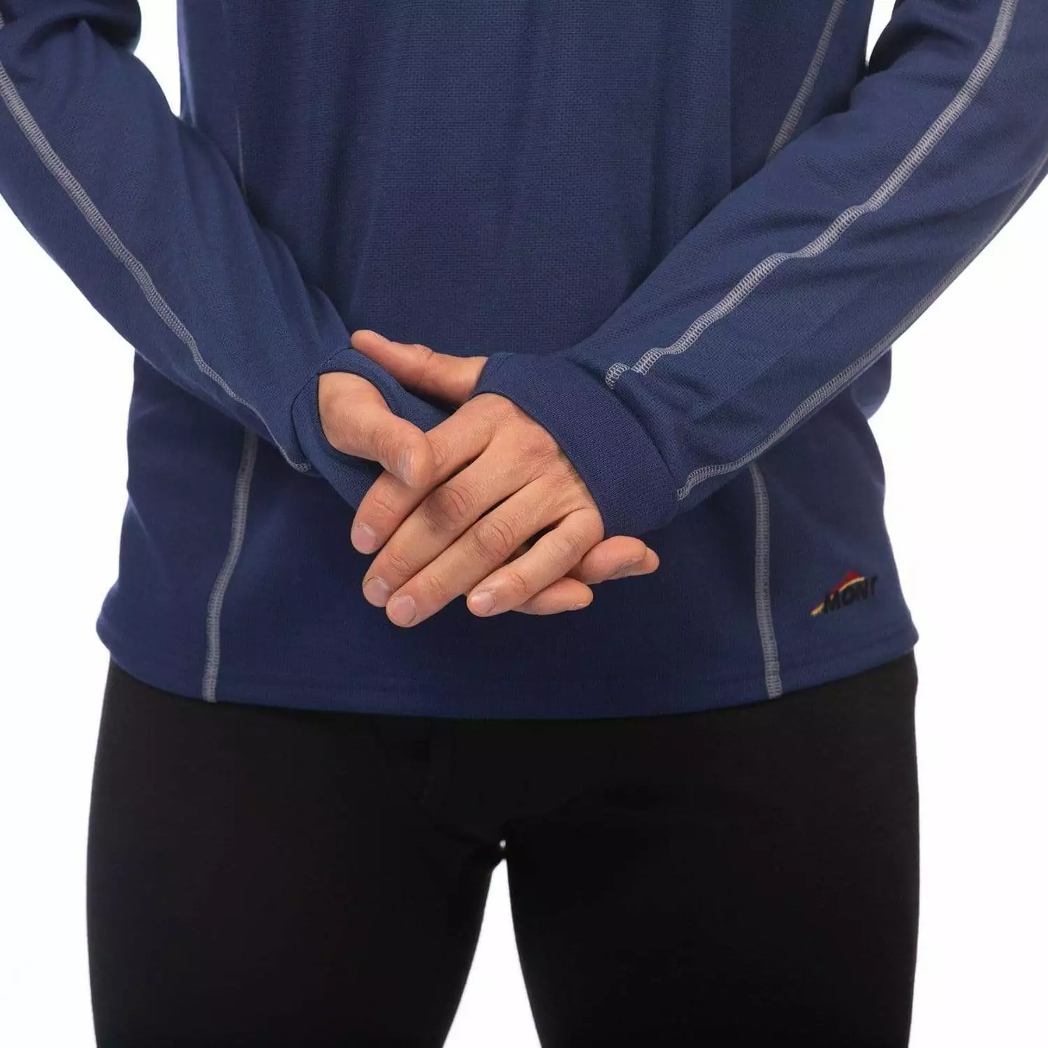 MONT Power Dry Long Sleeve Zip Polo Men - Image 6