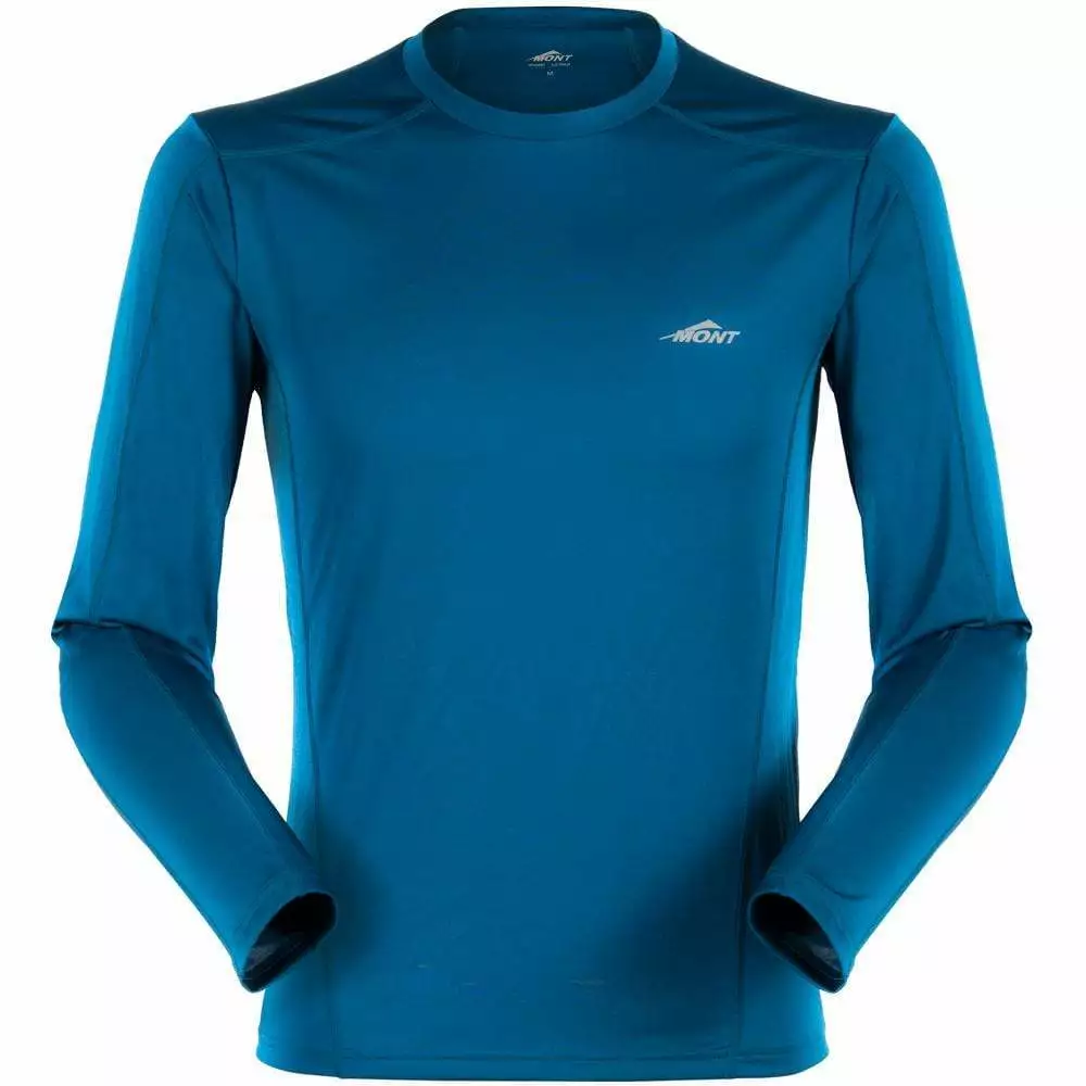 MONT Power Dry Silk Weight Long Sleeve Crew Men - Image 2